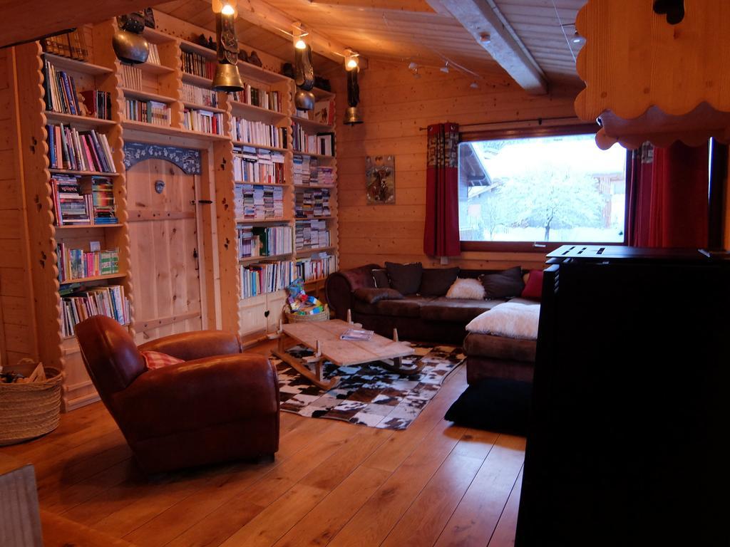 Chalet La Taniere De Groumff Шамоні Номер фото